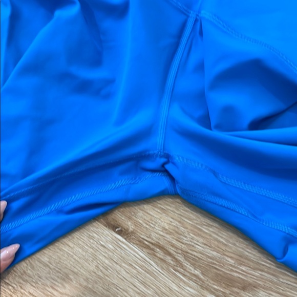 Lululemon Athletica Blue Bike Shorts High-Waisted - Picture 4 of 4